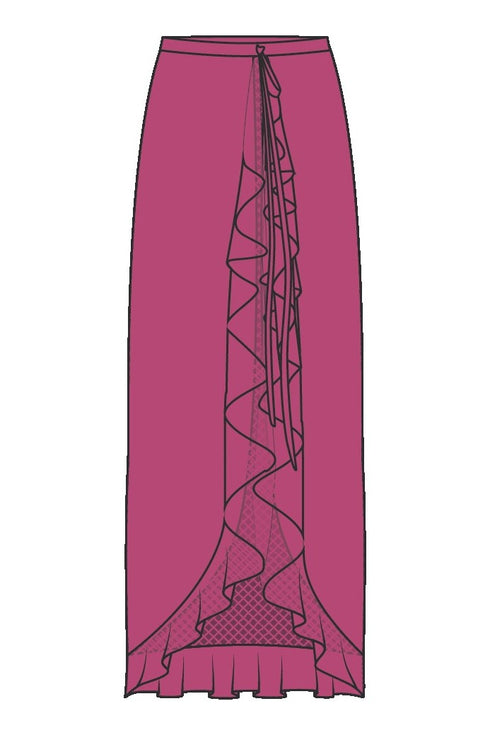 Shan Mia Ready-to-wear - Mesh Skirt